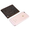 Itslife Mens Bifold Wallet with 3D Dragon Pattern,Leather Wallets for