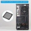 PATIKIL 60 mm Fan Filter Grille with Screws 2 Pack