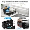 GSlife Dish Drying Rack for Kitchen Counter or in Sink