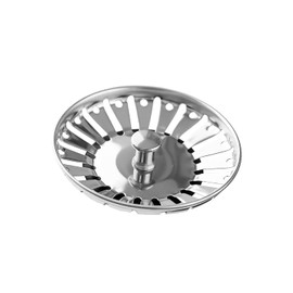 Tabanzhe Kitchen Sink Strainer Plug-Stainless Steel Sink Drainer Replacement Drain Stopper Waste Filter for Kitchen Bathroom Food Hair Catcher(Diameter 84mm)
