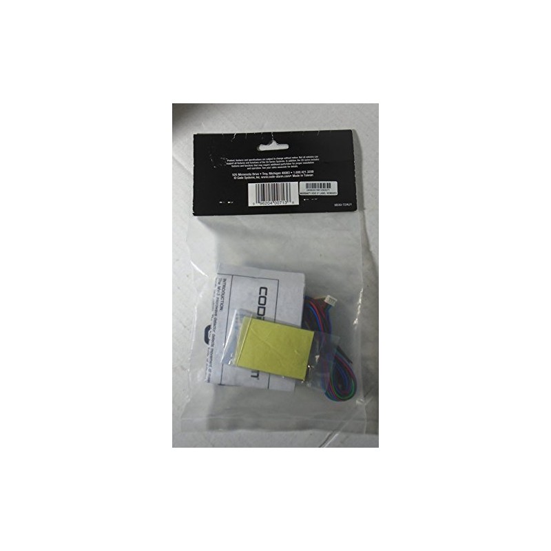 Code Alarm MV3 / MV3 / MV3 Dual Zone Microwave
