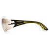 Pyramex Endeavor Plus Safety Glass Black/Green Frame Indoor/Outdoor Mirror Lens