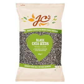 J.C.'s Quality Foods Chia Seeds 375G