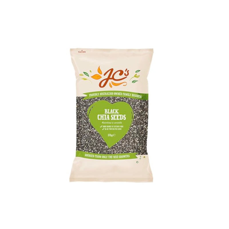 J.C.'s Quality Foods Chia Seeds 375G