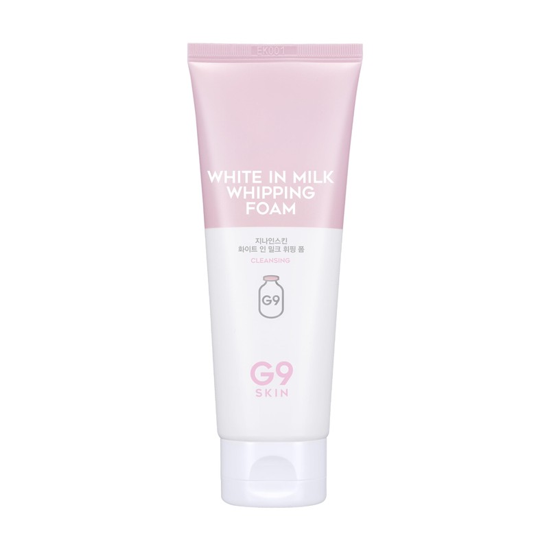 G9SKIN White in Milk Whipping Foam (120ml/4.05fl.oz) – Moisturizing Whipped