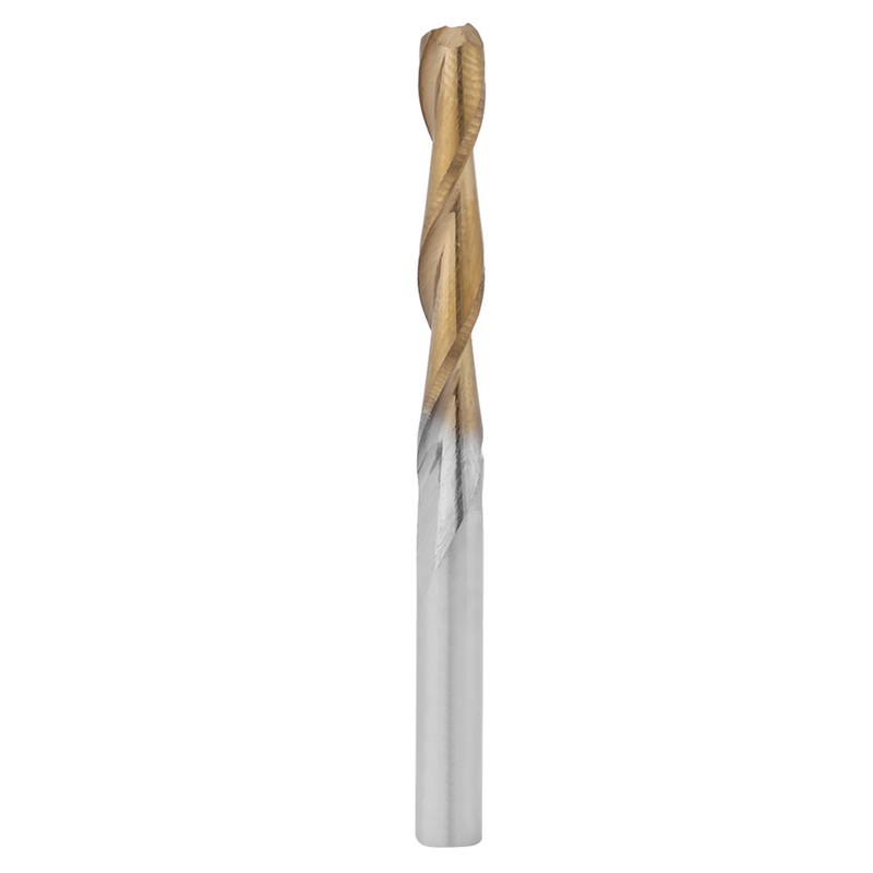 Titanium Coated 2-flute End Mill Milliling Cutter 3.175mm Shank 3.175mm