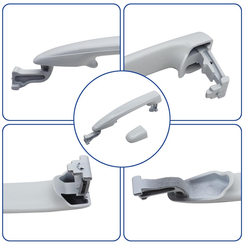 FZJDSD Rear Left or Right Side White Sliding Door Handle