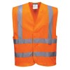 Portwest C370ORRL/XL Hi-Vis Full Mesh Vest, Large/X-Large, Orange