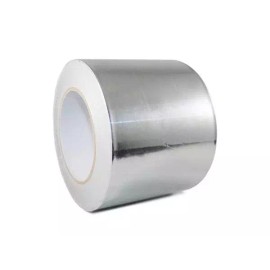 T.R.U. AF Heat Shield Resistant Aluminum Foil Tape HVAC: 4in x 50yds (Pack of 2)