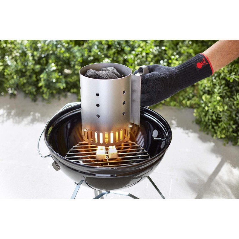 Weber 7447 Barbecue Stove, BBQ, Grill, Rapid Fire Chimney Starter