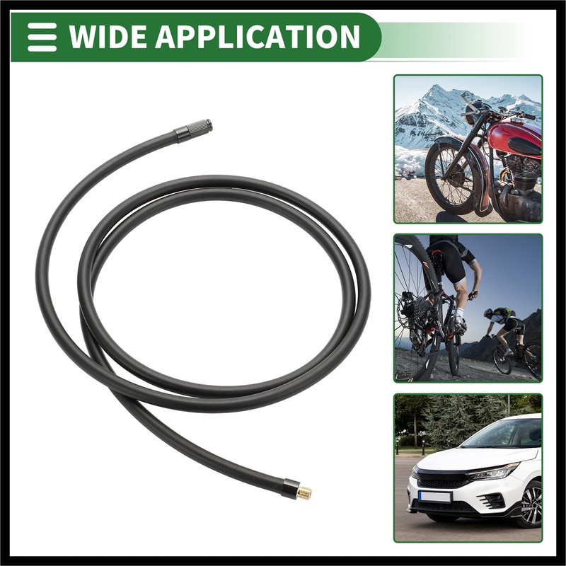 Hihaha Universal Tire Inflator Extension Tube Air Pump Extend Hose
