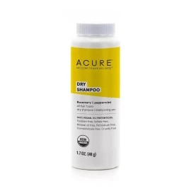 ACURE Dry Shampoo - All Hair Types | 100% Vegan | Certified Organic + Free Gift