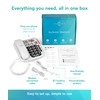Big Button Landline Phone for Elderly, Hearing Aid Compatible Phone