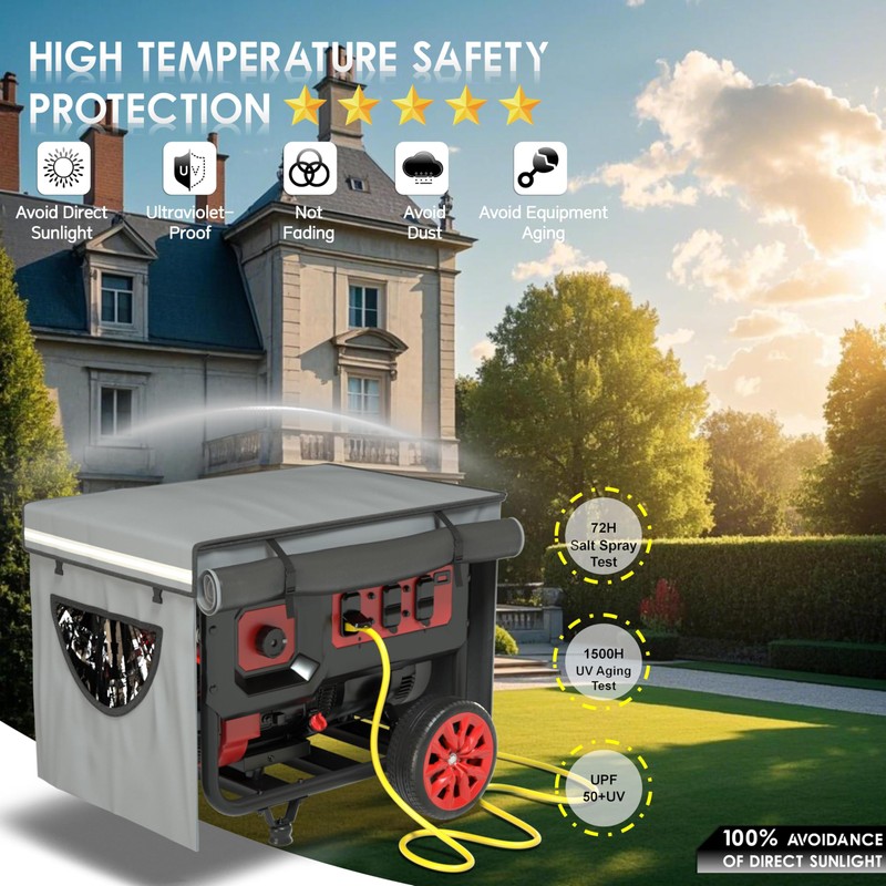 GEHENG Generator Covers, Generator Covers While Running, Top Can Be
