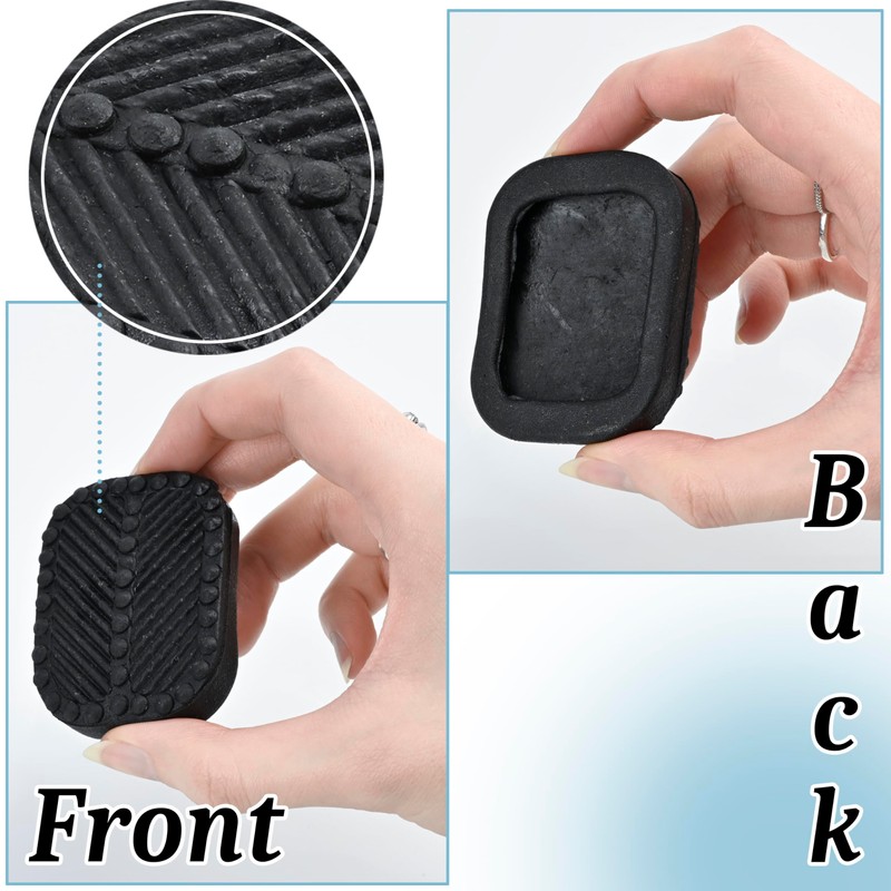 AERZETIX - K33995 - Rubber Brake Pedal Pad for Car