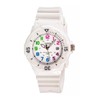 Casio LRW200H-7B Women's Diver Series Sports White Dial White Strap