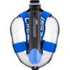 CRESSI Unisex Adult Java Full Face Snorkel Mask, Black/Blue, L/XL