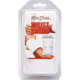 Unique Sports Hot Glove Baseball Wrist Shield, White