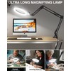10X & 5X Magnifying Glass with Light, Ultra Long Swing