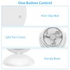 Portable Rechargeable Desk Fan 4-Speed Quiet 360 Degree Oscillating Air