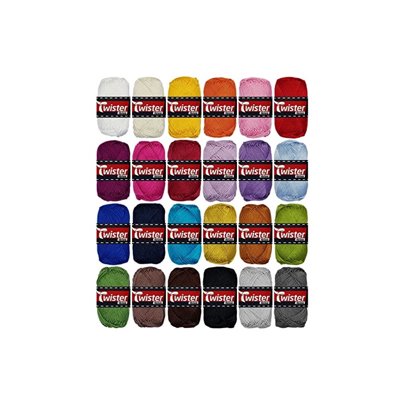 50 g Twister Ibiza 100% Cotton 10 White