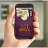 Sigma Pi - Koala Pouch - Adhesive Cell Phone Wallet
