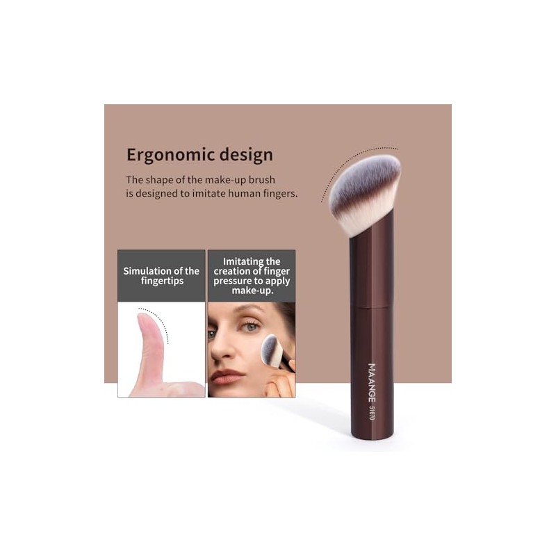MAANGE Makeup Brushes 20Pcs with Gift Box, Aluminum Make up