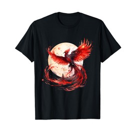 Phoenix Rising Fire Phoenix Bird Mythical Bird Rejuvenation T-Shirt