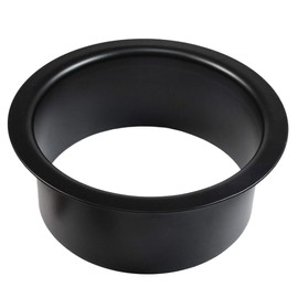 Stainless Steel Throwing Ring Orbicular 150 Black Waste Ring 150 x 70 Hygiene Ring Trim