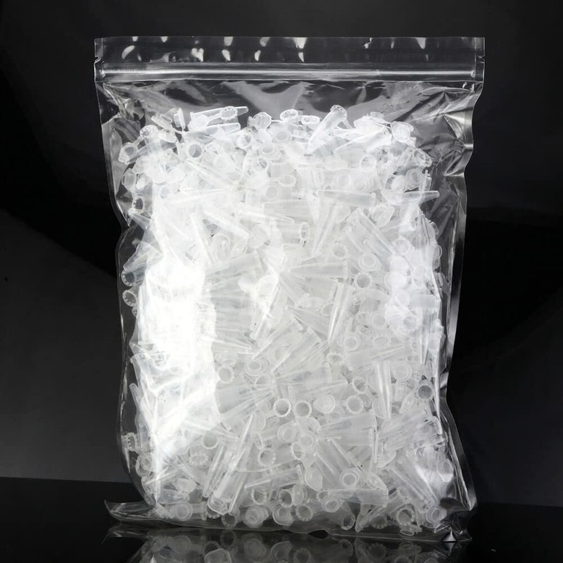 BKMAMLAB - Tubos de microcentrífuga de 1,5 ml, 500 unidades,