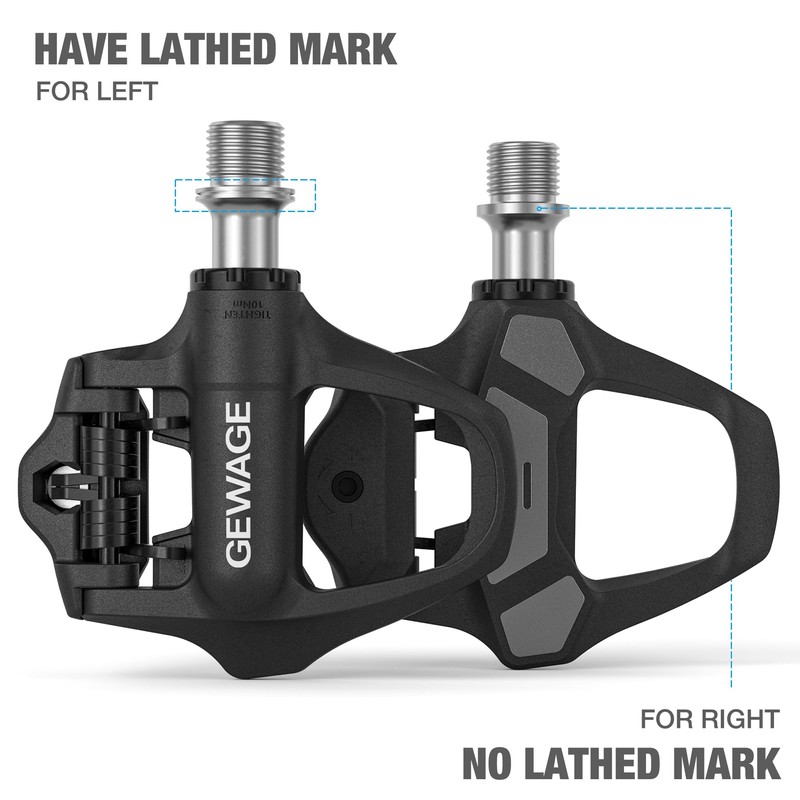 Road Bike Pedals- Ultralight Road Cycling Pedals Clipless Pedals with