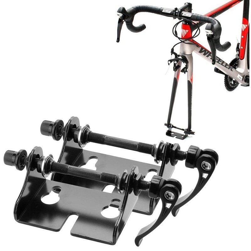 CyclingDeal Bike Bicycle Fork Mount Car Rack Carrier Black -