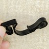 Black Giant Gutter Hooks for Hanging Outdoor Christmas Lights Fairy