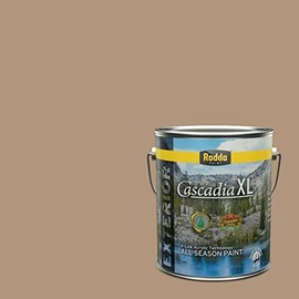 Rodda Paint CASCADIA XL Exterior Satin Paint & Primer in One, 1-Gallon, Weaver's Tool
