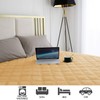 Ameritex - Funda impermeable para cama de perro con respaldo