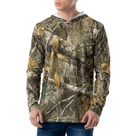 Realtree Men's Performance Pullover Hoodie, Edge Camo