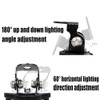 Car Work Light Holder 2 Pieces, Universal Adjustable Hood Mount,