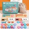 ENIKMOSD Wooden Maths Game Toy Counting Educational Game for Children,