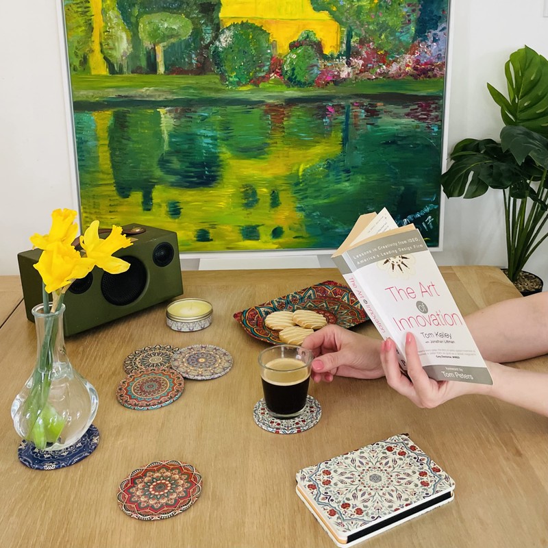 Totally Turkish – Patterned Drink Coasters Set of 6 –