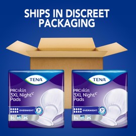 TENA ProSkin Incontinence Pads 3XL Overnight For Men & Women 48 Count