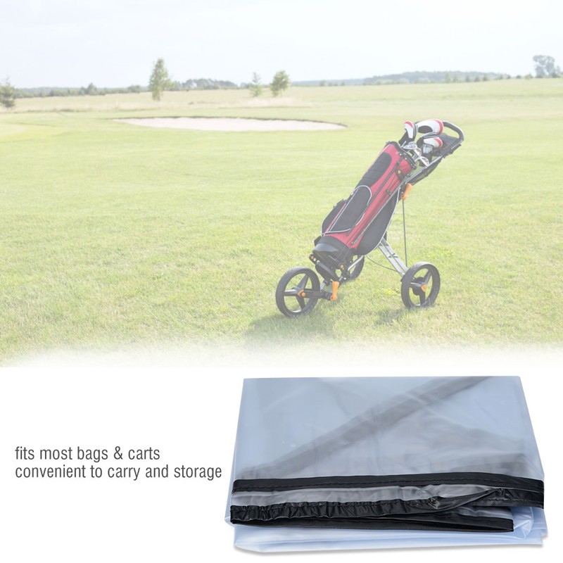 Outdoors Golf Cart Bag Waterproof Raincoat Rain Cover Protection Portable