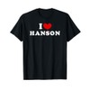 I Love Hanson, I Heart Hanson T-Shirt