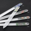 Merites Glass Nail File Crystal Type Medium Single Sided CS011