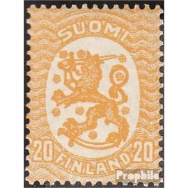 Finland 73A unmounted mint/never hinged ** MNH 1917 clear brands: Crest (Stamps for collectors) Flags/Coats of Arms/Maps