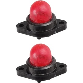 2 Pack Red 530071835 Primer Bulb Fits Poulan Craftsman Weedeater Chainsaw 530047213 1900 1950 1975 2025 2050 2055 2075 2150 2155 2375 2450 2550 2175 2250 2350