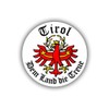 Sticker # Tirol Country The Loyal Eagle Crest 10 cm