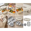 304 Stainless Steel Lunch Box for Work & School –