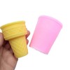 Ice cream cone, realistic design and texture wax melts silicone