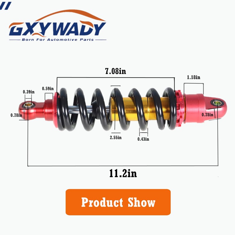 11 Motorcycle Rear Shock Absorber Suspension Replacement for Yamaha TTR90