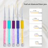 Nail Art Brush Set, Nail Art Design Pen Painting Tools